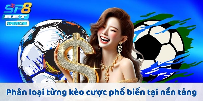 Phân loại từng kèo cược phổ biến tại nền tảng